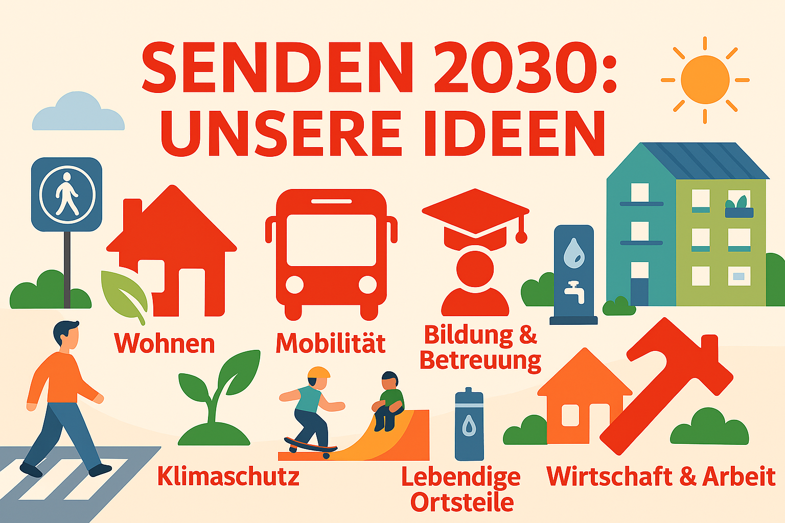 Semden Unser Auftrag: Senden 2030 › SPD Senden